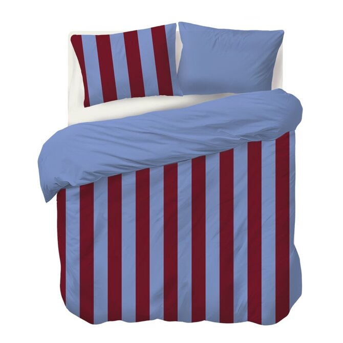 Auping Teklan dekbedovertrek 240x200/220 Burgundy Blue