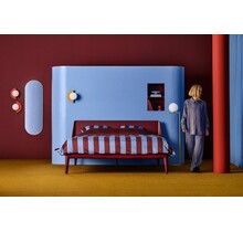 Auping Teklan dekbedovertrek 140x200/220 Burgundy Blue