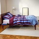 Auping Auping Teklan dekbedovertrek 140x200/220 Burgundy Blue