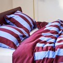 Auping Auping Teklan dekbedovertrek 140x200/220 Burgundy Blue