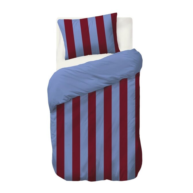 Auping Teklan dekbedovertrek 140x200/220 Burgundy Blue