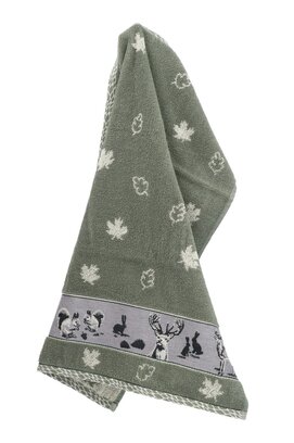 Bunzlau Castle Forest Animals keukendoek 53x60 Dark Green
