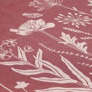 Bunzlau Castle Bunzlau Castle Wild Flowers theedoek 65x65 Burgundy
