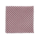 Bunzlau Castle Bunzlau Castle Small Check theedoek 65x65 Burgundy