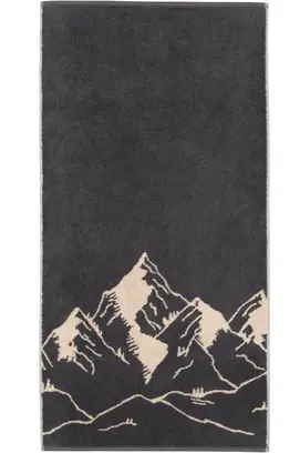 Cawö Alpenchic Edition 6269 Gastendoekje 30x50 granit