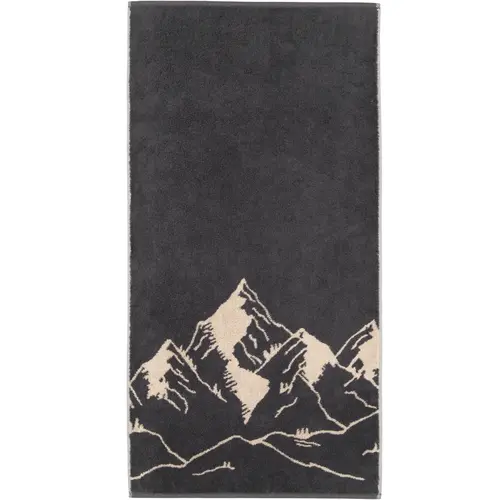 Cawö Cawö Alpenchic Edition 6269 Handdoek 50x100 granit afbeelding
