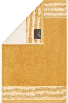 Cawö Two-Tone Gastendoekje 30x50 gold