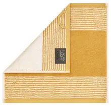 Cawö Two-Tone Gezichtsdoekje 30x30 gold