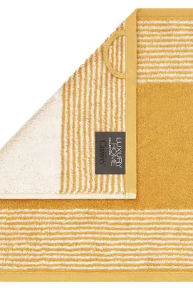 Cawö Two-Tone Gezichtsdoekje 30x30 gold