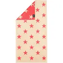 Cawö Cawö New Stars Douchelaken 70x140 beige/pink