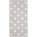 Cawö Cawö New Stars Douchelaken 70x140 platin/wit