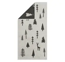 Cawö Winter Edition Handdoek 50x100 platin/basalt