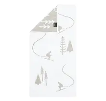 Cawö Winter Edition Gastendoekje 30x50 wit/platin