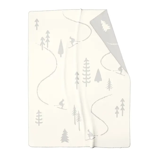 Cawö Winter Edition  Woonplaid 150x200 natur/stein