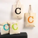 Cawö Cawö C Shopper Tas  50x45 natur/lime