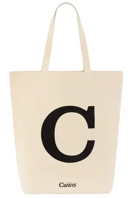 Cawö C Shopper Tas  50x45 natur/zwart
