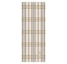 Cawö Sauna Check Saunadoek 80x200 natur
