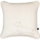 Cawö Cawö We love dogs  Kussen 50x50 natur/beige