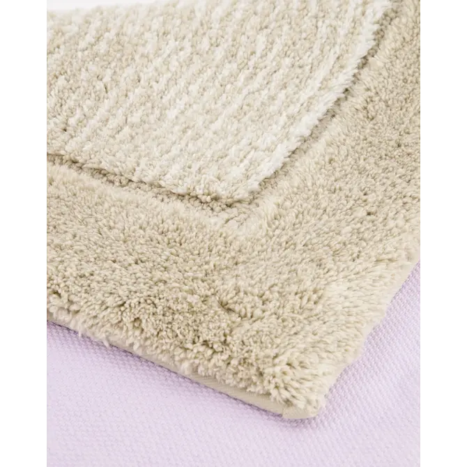 Cawö Two Tone Badmat 50x80 sand