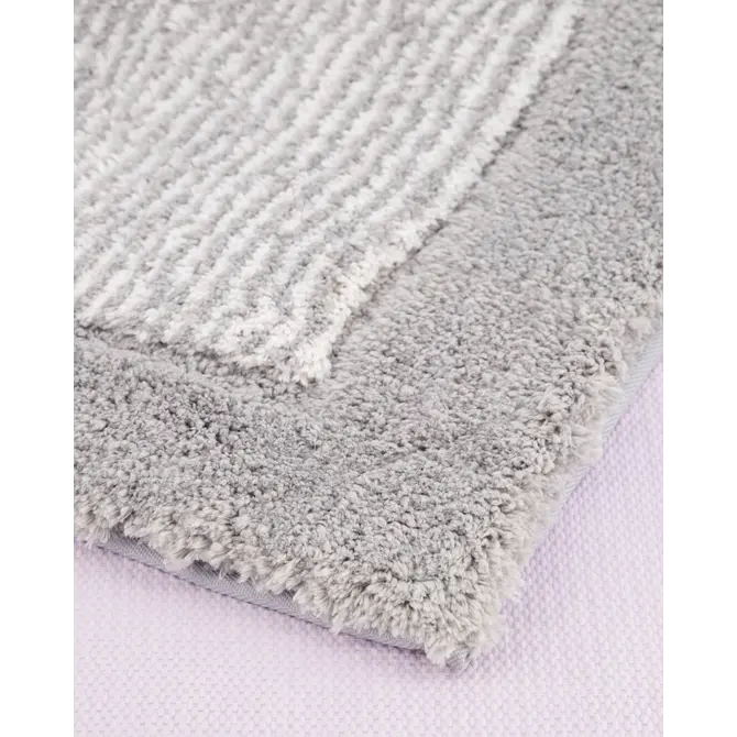 Cawö Two Tone Badmat 50x80 platin