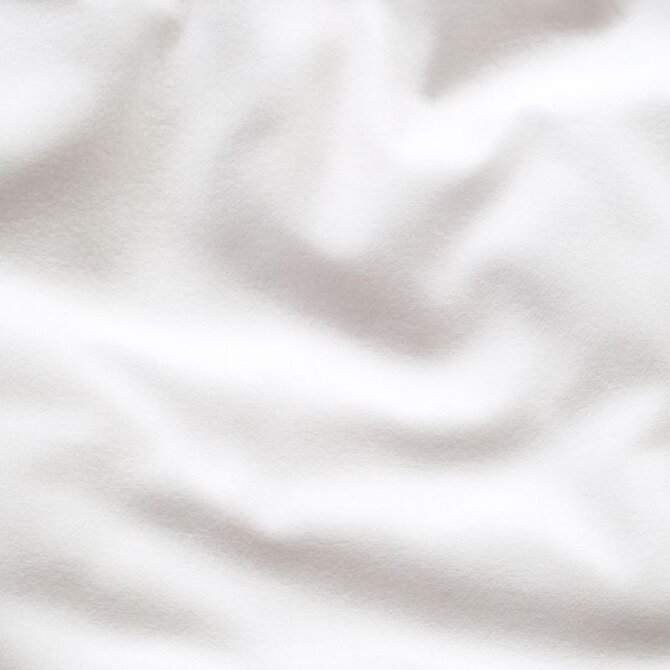 Dommelin Hoeslaken Uni Flanel Wit 140x200/30