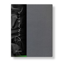 Dommelin Hoeslaken Uni Flanel Olifantgrijs 90x200/30