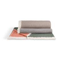 Dommelin Plaid Bravio Katoen-Wol 300gr Nootmuskaat 140x200 cm