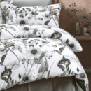 Dommelin Dommelin Dekbedovertrek Margriet Satijn 300tc Spargroen 240x200/220 cm