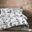 Dommelin Dommelin Dekbedovertrek Margriet Satijn 300tc Spargroen 140x200/220 cm