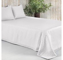 Dommelin Sprei Chicago Satijn 300TC Wit 50x260 cm