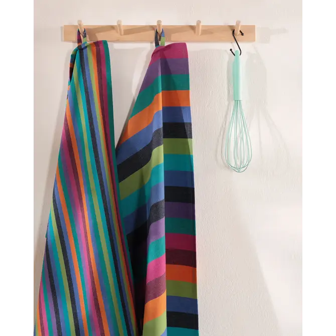 Cawö Lifestyle Cuisine Theedoek 50x70 multicolor donker