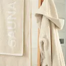 Cawö Cawö Sauna Cotton & Hemp Saunadoek 80x200 natur