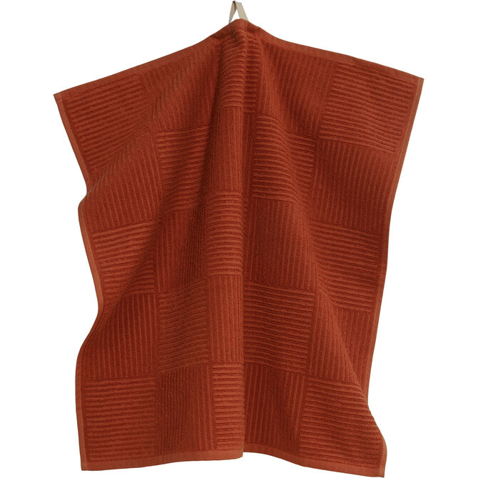 Sander keukendoek Adam 50x50 Fb. 33 - Burnt Sienna