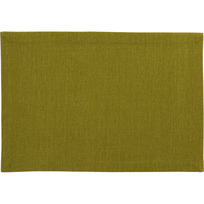 Sander placemat Hemp 35x50 Fb. 06 - Olive