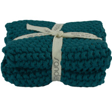 Sander pannenlappen 2 stuks Allstars 22x22 Fb. 44 - Petrol