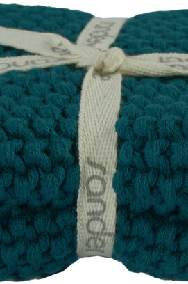 Sander pannenlappen 2 stuks Allstars 22x22 Fb. 44 - Petrol