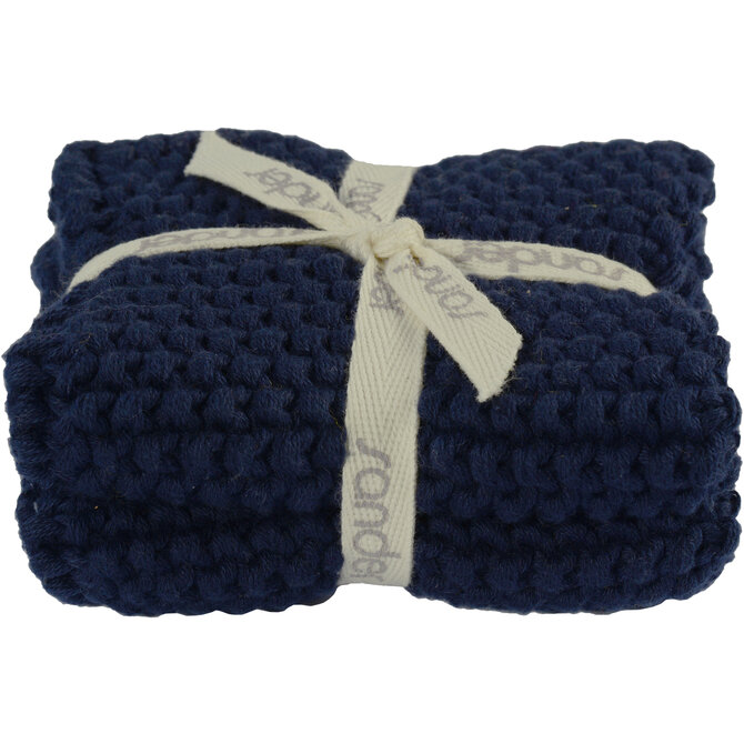 Sander pannenlappen 2 stuks Allstars 22x22 Fb. 64 - Nightshadow Blue