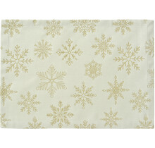 Sander placemat Cristallo Luce 35x50 Fb. 07 - Ecru/Gold