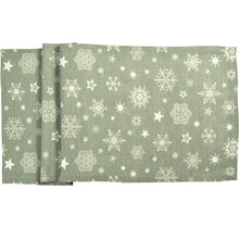 Sander tafelloper Cristallo Neve 50x140 Fb. 32 - Jade