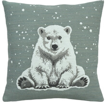 Sander sierkussenhoes Arktos 45x45 Fb. 77 - Blue Fox