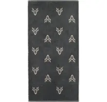 Cawö Alpenchic Edition  6229 Handdoek 50x100 grijs