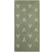 Cawö Alpenchic Edition  6229 Handdoek 50x100 groen