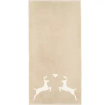 Cawö Alpenchic Edition Hert 6228 Gastendoekje 30x50 beige