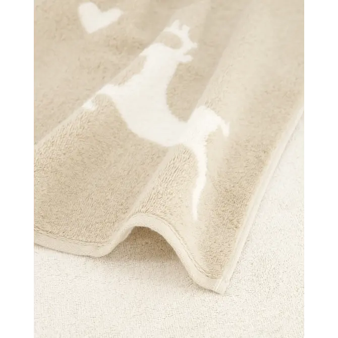 Cawö Alpenchic Edition Hert 6228 Douchelaken 70x140 beige