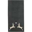 Cawö Cawö Alpenchic Edition Hert 6228 Douchelaken 70x140 grijs