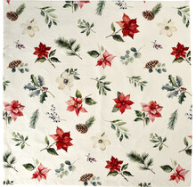 Sander tafelkleed X-Mas Flowers 170 rond Fb.40 - Original