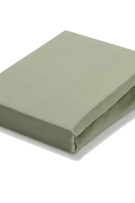 Vandyck Jersey Soft Topper Hoeslaken 110/130x200/220 Light Olive 123