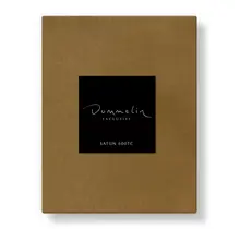 Dommelin Topper Hoeslaken Uni Satijn 600tc 743 Saffraan 100x210/9