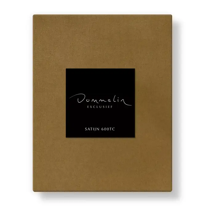 Dommelin Topper Hoeslaken Uni Satijn 600tc 743 Saffraan 200x210/9