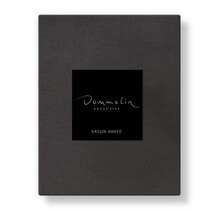 Dommelin Topper Hoeslaken Uni Satijn 600TC 787 Basalt 210x220/9